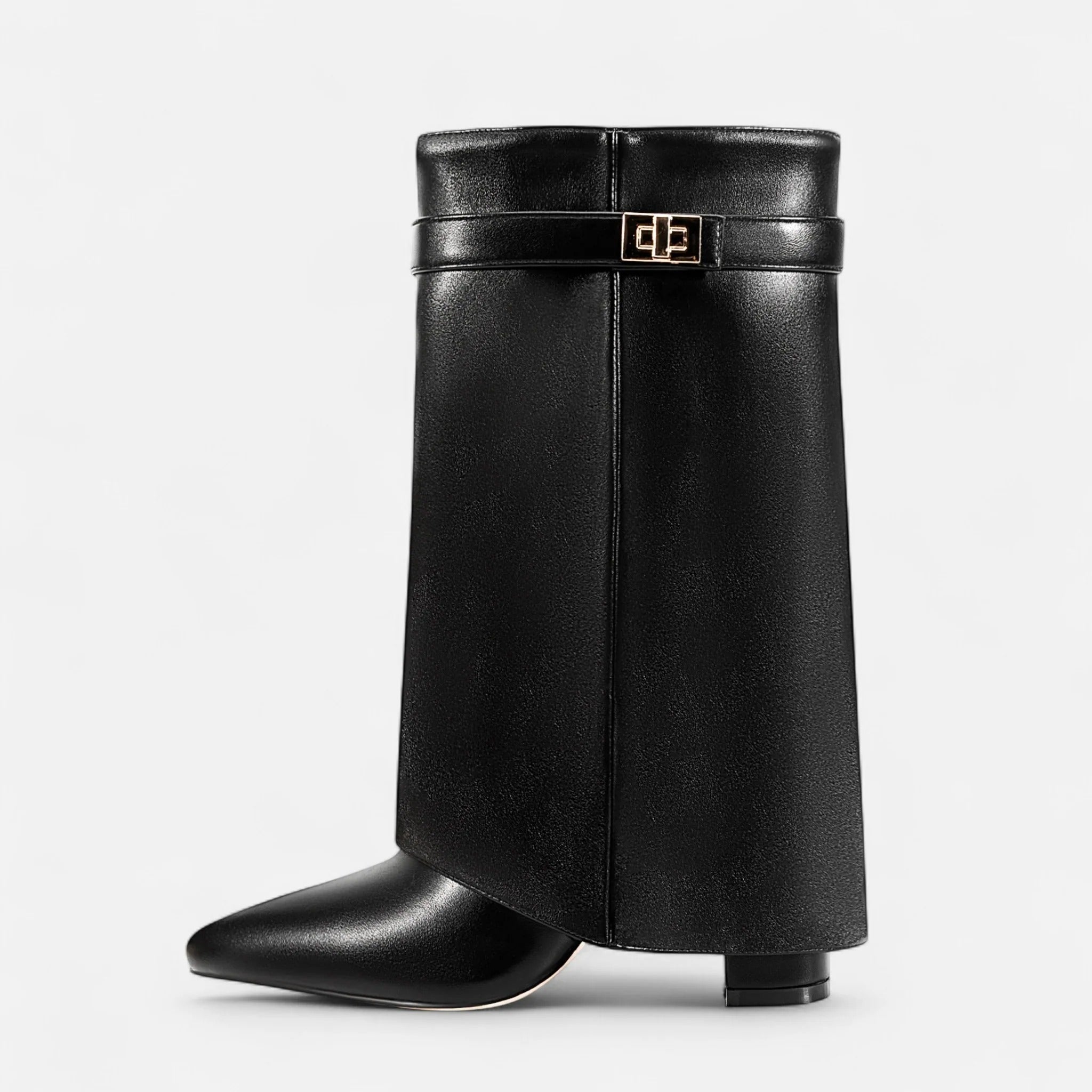 Westlyn™ | Bottes mi-mollet pointues à talons hauts pour femmes