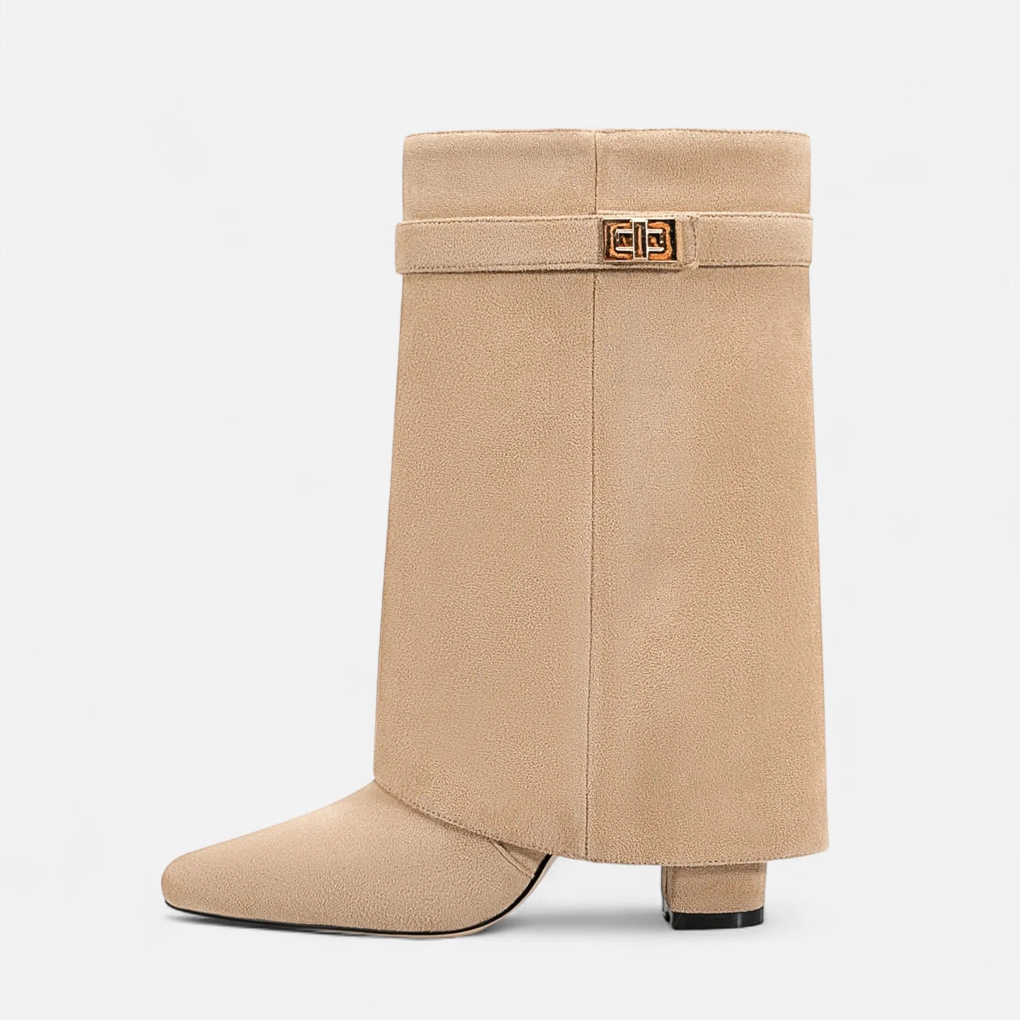 Westlyn™ | Bottes mi-mollet pointues à talons hauts pour femmes