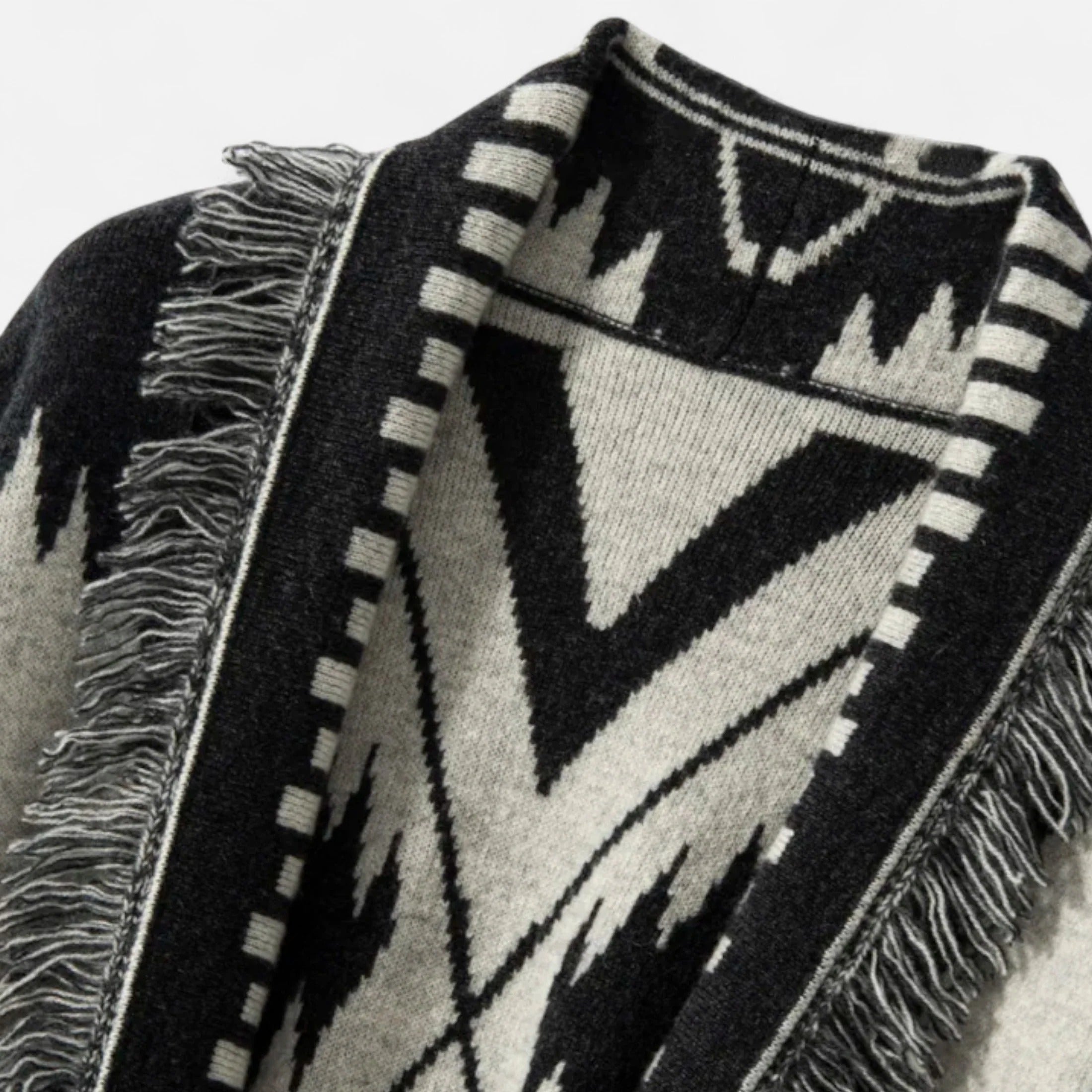 Westlyn™ | Gilet en cachemire jacquard pour femme