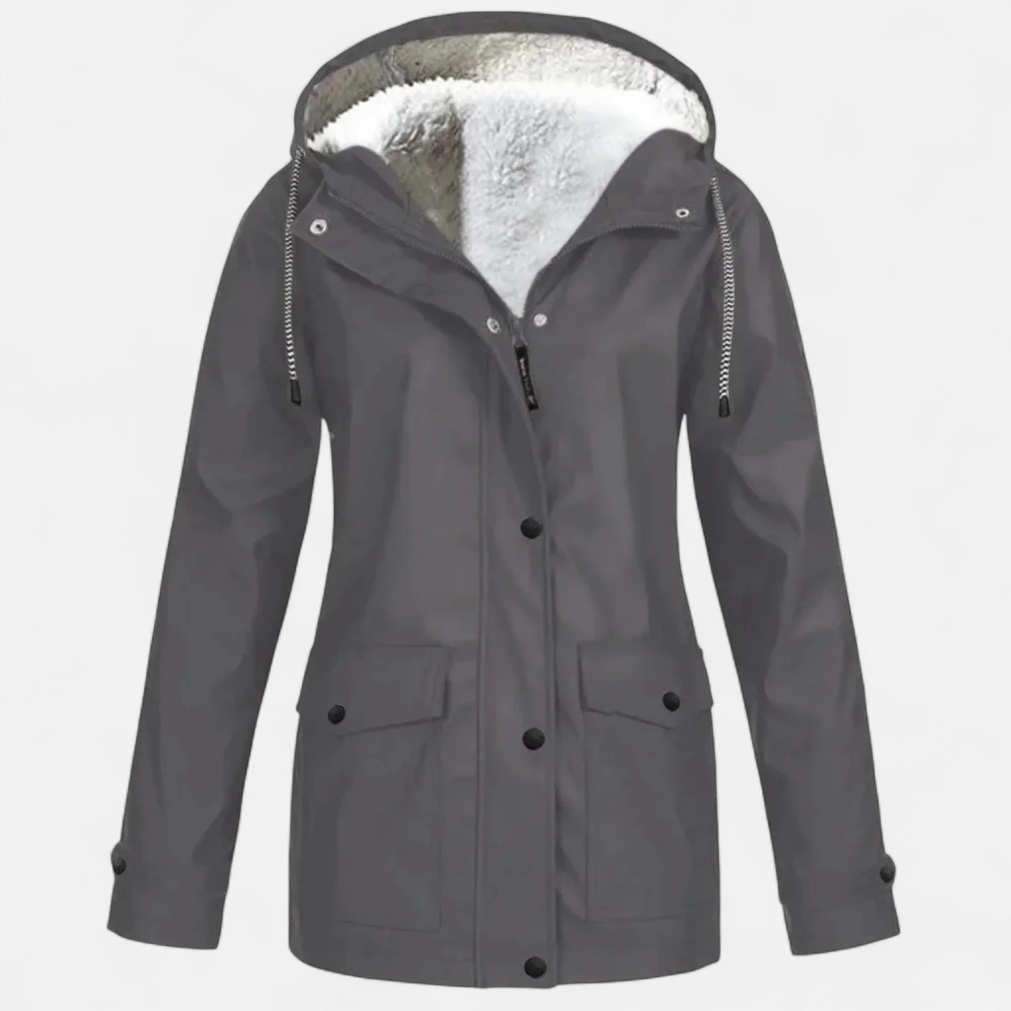 Westlyn™ | Women’s Hooded Plush Ski Coat