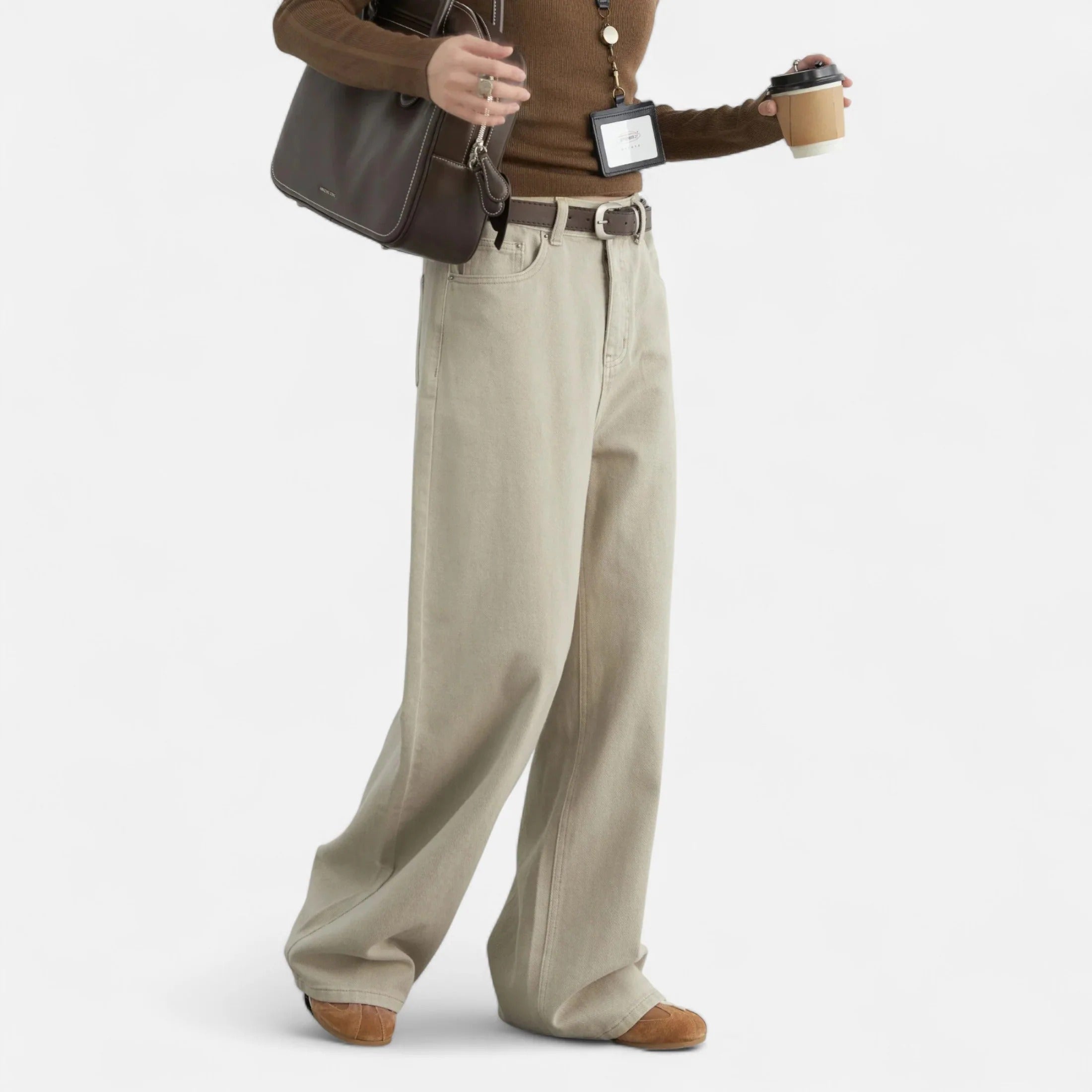 Westlyn™ | Women’s High-Waist Cotton Trousers