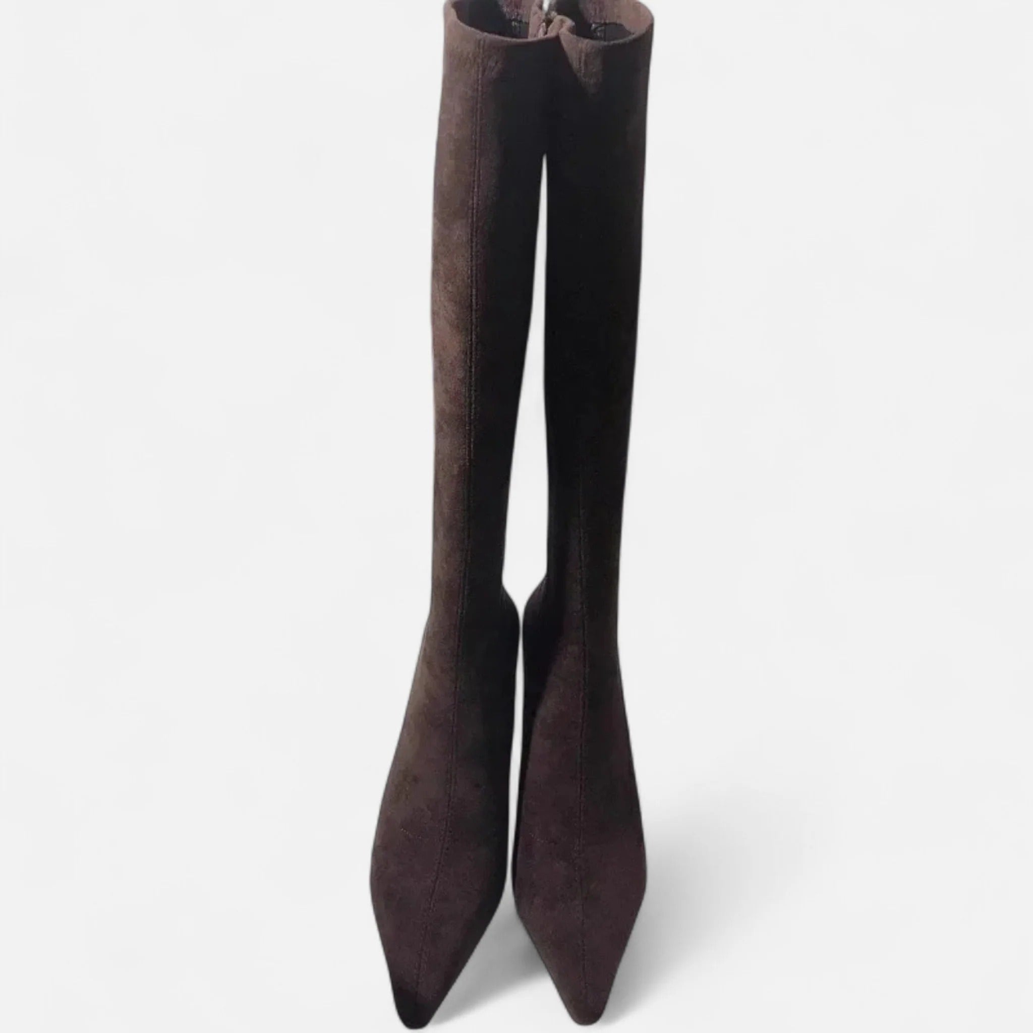 Westlyn™ | Women’s Suede Thigh-High Heeled Boots